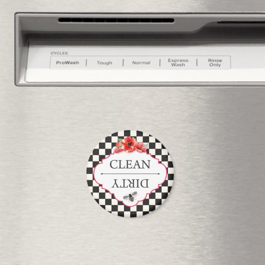Dishwasmachine Magnet Clean Dirty (Insitu (Vaatwasser))