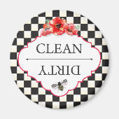 Dishwasmachine Magnet Clean Dirty (Voorkant)