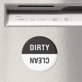 Dishwasmachine Magnet Dirty Clean Sign of Notifica (Insitu (Vaatwasser))
