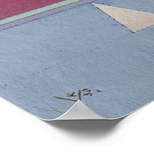 Disintegrated Tension, Kandinsky, 1930 Poster (Hoek)