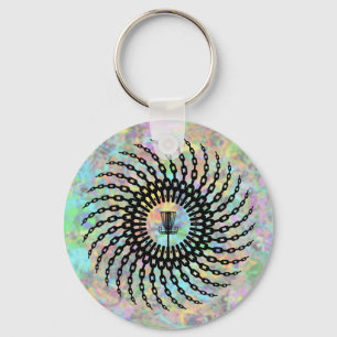 Disk Golf Basket Chains Sleutelhanger