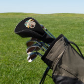 Disk Golf Basket Funny Cat Gift Player Golfheadcover (Insitu)