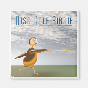 Disk Golf Birdie Magneet