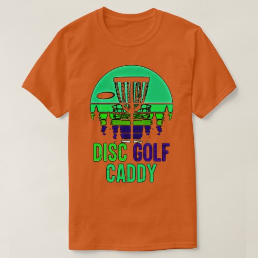 Disk Golf Caddy T-shirt (Design voorkant)
