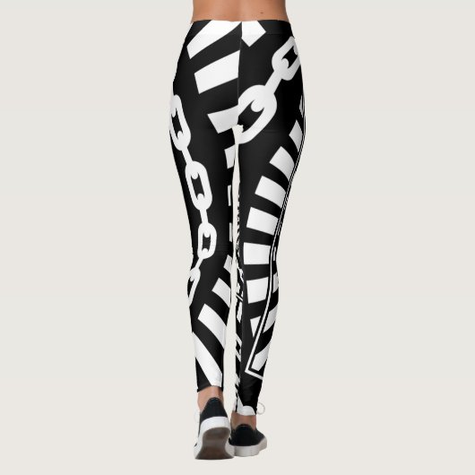 Disk Golf Chains Leggings (Achterkant)