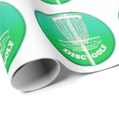 Disk Golf Frisbee Cage Cadeaupapier (Rol Hoek)