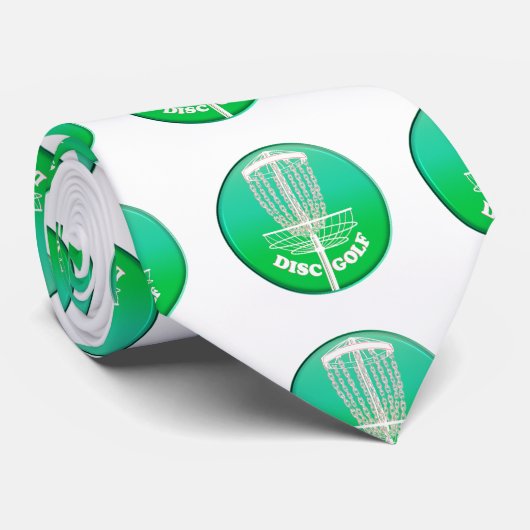 Disk Golf Frisbee Cage Stropdas (Opgerold)