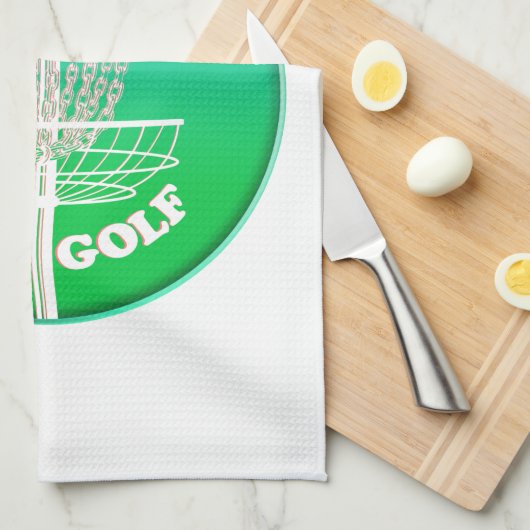 Disk Golf Frisbee Cage Theedoek (Quarter Fold)