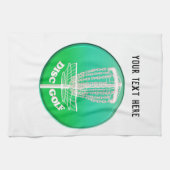 Disk Golf Frisbee Cage Theedoek (Horizontaal)