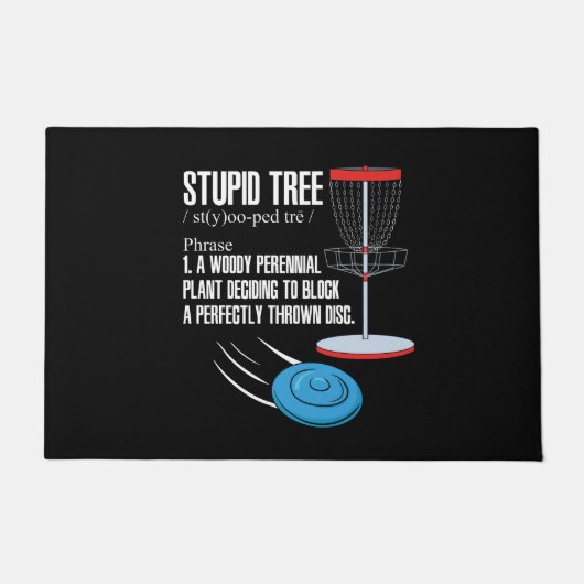 Disk Golf Gifts Deurmat (Voorkant)