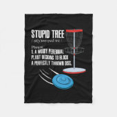 Disk Golf Gifts Fleece Deken (Voorkant)