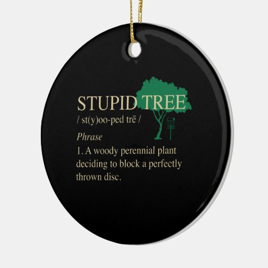 Disk Golf Gifts Keramisch Ornament (Links)