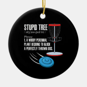 Disk Golf Gifts Keramisch Ornament