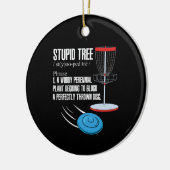 Disk Golf Gifts Keramisch Ornament (Links)