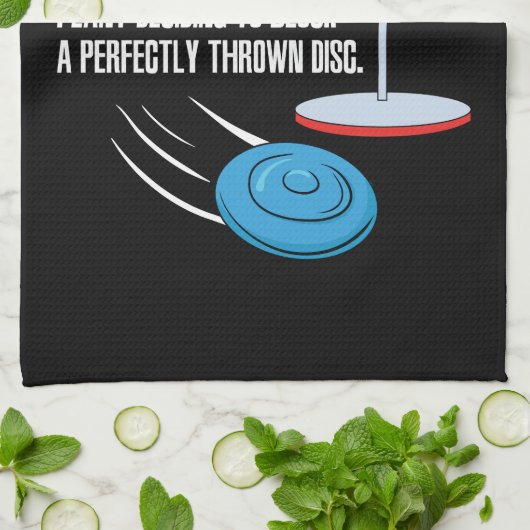 Disk Golf Gifts Theedoek (Gevouwen)