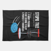 Disk Golf Gifts Theedoek (Horizontaal)