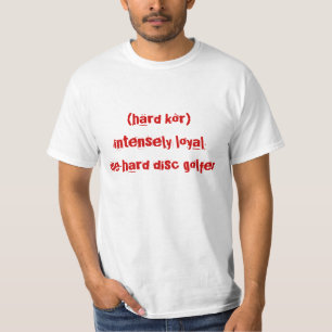 DISK GOLF (härd kôr) T-shirt