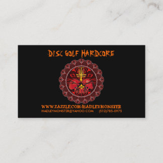 Disk Golf Hardcore Biz-kaarten Visitekaartje