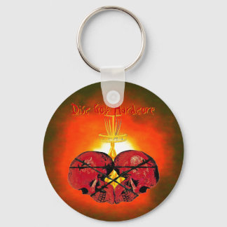 Disk Golf Hardcore Sleutelhanger