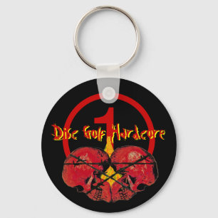 Disk Golf Hardcore Sleutelhanger