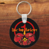Disk Golf Hardcore Sleutelhanger (Voorkant)