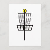 Disk Golf Hole Briefkaart (Voorkant)