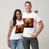 Disk Golf Junkie Meditation T-shirt (Unisex)