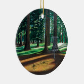 DISK GOLF KERAMISCH ORNAMENT (Rechts)