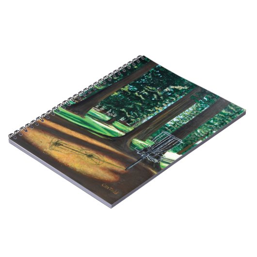 DISK GOLF NOTITIEBOEK (Linkerzijde)