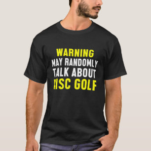 Disk Golf Player bepaalde Golfer Golfing T-shirt