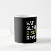 Disk Golf Player | Eat Sleep Disk Golf Repo Koffiemok (Voorkant links)