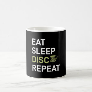 Disk Golf Player   Eat Sleep Disk Golf Repo Koffiemok
