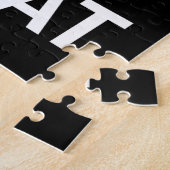 Disk Golf Player | Eat Sleep Disk Golf Repo Legpuzzel (Zijkant)