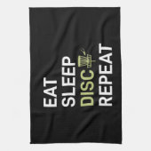 Disk Golf Player | Eat Sleep Disk Golf Repo Theedoek (Verticaal)