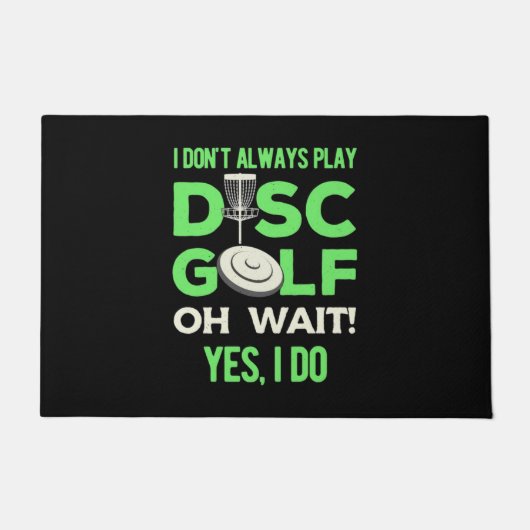 Disk Golf Player | Ik speel niet altijd de Golf va Deurmat (Voorkant)