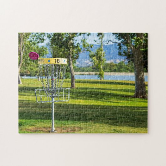 Disk Golf Puzzle Legpuzzel (Horizontaal)