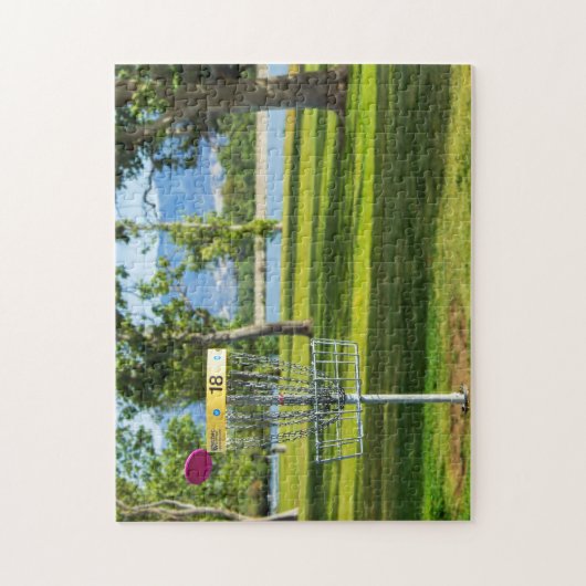 Disk Golf Puzzle Legpuzzel (Verticaal)