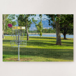 Disk Golf Puzzle Legpuzzel