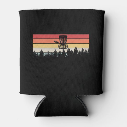 Disk Golf Retro Blikjeskoeler (Voorkant)