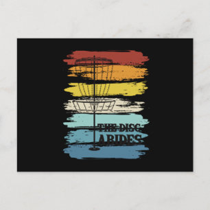 Disk Golf Retro Briefkaart