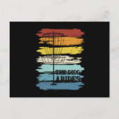 Disk Golf Retro Briefkaart (Voorkant)