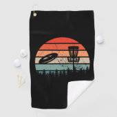 Disk Golf Retro Golfhanddoek (Insitu)