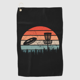 Disk Golf Retro Golfhanddoek