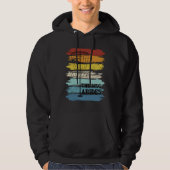 Disk Golf Retro Hoodie (Voorkant)
