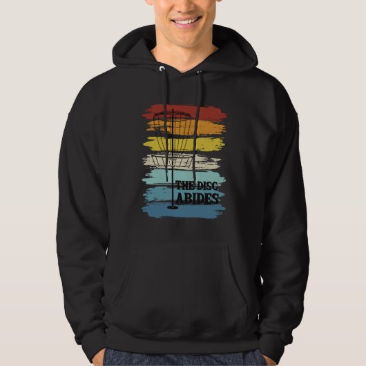Disk Golf Retro Hoodie (Voorkant)