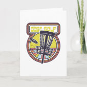 DISK GOLF RETRO KAART (Voorkant)