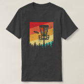Disk Golf Retro T-shirt (Design voorkant)