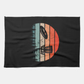 Disk Golf Retro Theedoek (Horizontaal)