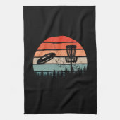 Disk Golf Retro Theedoek (Verticaal)