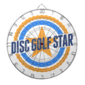 Disk Golf Star Dartbord (Voorkant)